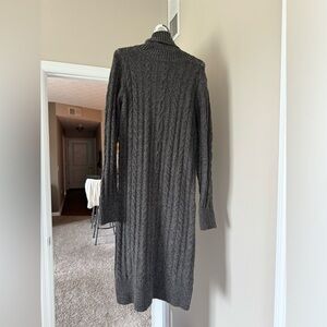 Worn once a new day sweater turtleneck bodycon dress size small